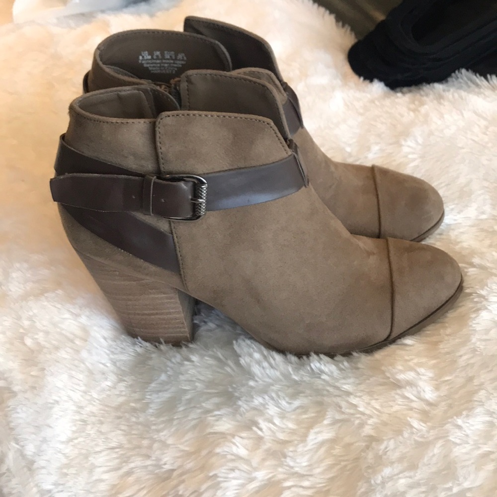 Tan Booties